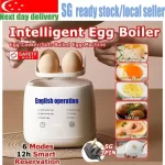 Egg Boiler Household Small Hard Boiled Egg Maker Automatic Power off 7 Modes Breakfast Cooker 3 Pin Plug