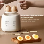 Egg Boiler Household Small Hard Boiled Egg Maker Automatic Power off 7 Modes Breakfast Cooker 3 Pin Plug - Image 3