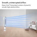 Dyson Cool ™️ Tower Fan AM07 (White/Silver) - Image 2