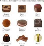 Hotel Chocolat Classic Cabinet 600g – Assortment of 61 Milk, White and Dark Chocolates – Large Chocolate Gift Box for Birthday - Image 2