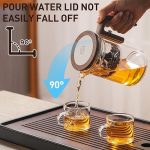 Enchanti Tea Pot, Creative Witchcraft Magic Glass Teapot, Detachable Loose Tea Glass Infuser, Ideal for Tea Maker -27oz (Approx. 800 ml) - Image 5