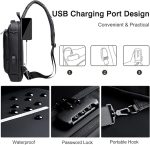 Goderat Fashion USB Charging Sport Sling Anti-Theft Shoulder Bag - Image 5