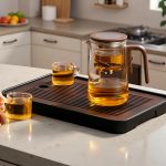 Enchanti Tea Pot, Creative Witchcraft Magic Glass Teapot, Detachable Loose Tea Glass Infuser, Ideal for Tea Maker -27oz (Approx. 800 ml) - Image 6