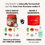 HALAL JAKIM Kims Kimchi Viral Korea Kimchi Spicy Kimchi Kobis kimchi halal (Korean kimchi) 1KG - Image 4